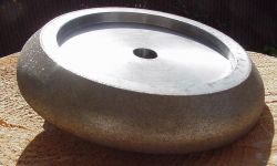 CBN Grinding Wheel 5" x 3/4" Timber Wolf® Tooth Profile  for Oil Cooled Sharpeners(Fits BMS250, BMS200, Shop and Pro) Click here for Details Wheel ships in 6 weeks